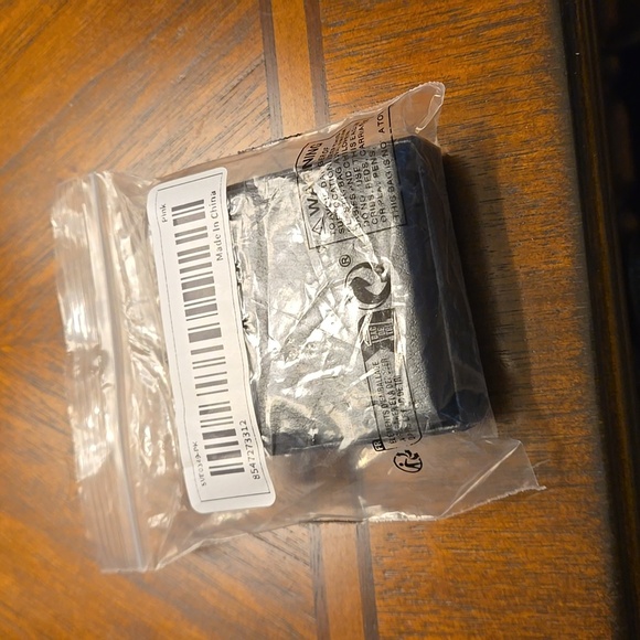 Sterling 925 Silver Plated, Pink Zircon Round Dangle Earrings - Hypoallergenic - Picture 4 of 4